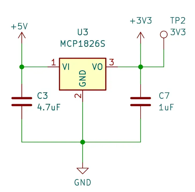 +3V3 power supply